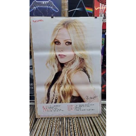 Poster Avril Lavigne Design Shopee Malaysia