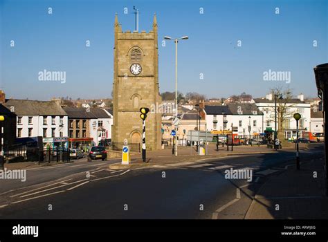 Coleford Forest Of Dean Gloucestershire Uk The Centre Of Town And Clock