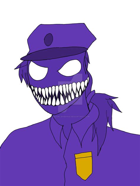 Purple Guy Vincent Fnaf Colored By Mizuki Shibara On Deviantart