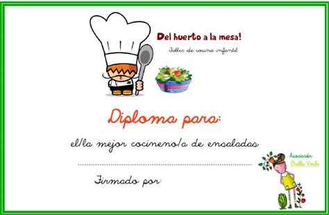 23 cursos gratuitos sobre cocina. DIA 5: TALLER DE COCINA - Asociación "Orella verde"
