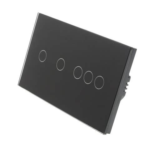 These comprise of the widest selection of touch lamp dimmers, touch switches, handy switches, photoelectric switches etc. I LumoS Luxury Black Crystal Glass Double Panel Touch ...