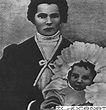 Benito Mussolini and his mother Rosa Maltoni