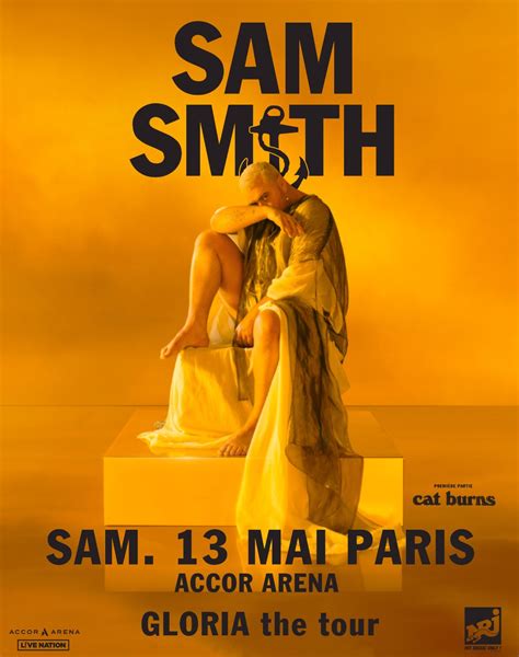 Sam Smith At Accor Arena Tickets 13 May 2023 In Paris All