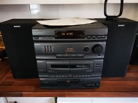 Sony Compact Hi Fi System Lbt A Cd Radio Aux In With Speakers