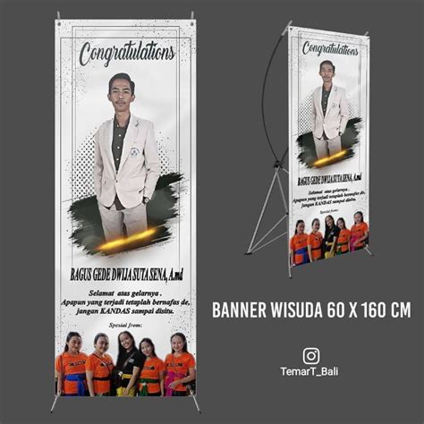 Jual Banner Wisuda Sidang Skripsi Shopee Indonesia