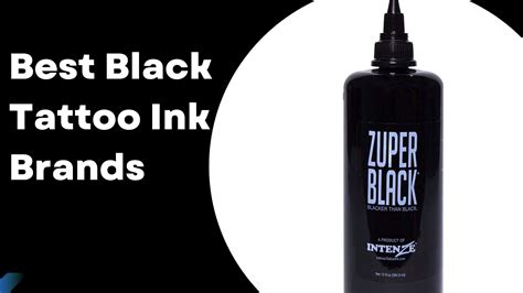 The Ultimate Guide To Black Tattoo Ink Everything You Need To Know