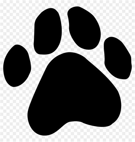 Paw Print Vector Free At Getdrawings Free Download