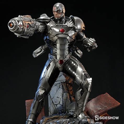 Cyborg New 52 Dc Comics Polystone Statue Piece Hunter Swiss