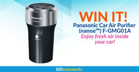 With the pollution getting worse every day, getting clean and healthy air is increasingly becoming a concern for many home owners. Panasonic Car Air Purifier (nanoe™) F-GMG01A Contest Worth ...