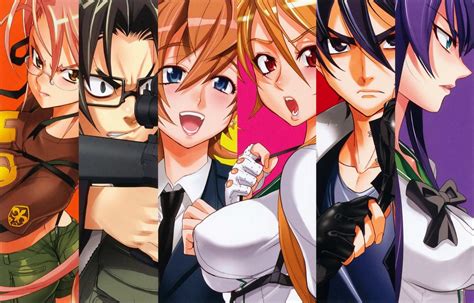 Highschool Of The Dead Season 2 Cast Character And Update Interviewer Pr
