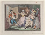 Thomas Rowlandson | Interruption or Inconvenience of a Lodging House ...