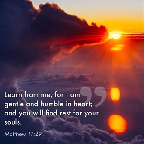 Matthew 1129 Inspirational Scripture Encouraging Scripture