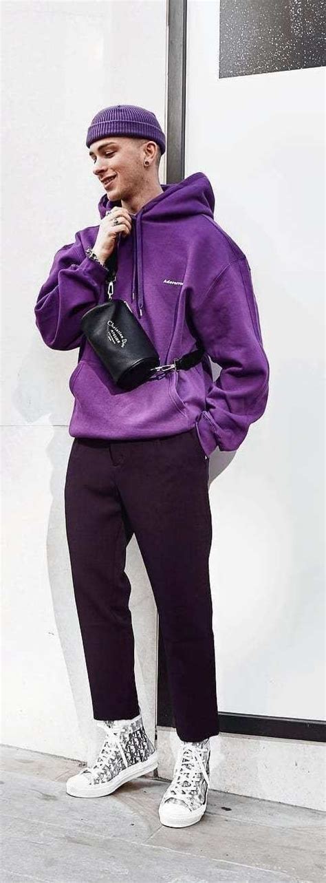 Purple And Violet Sportswear Short Beanie Fashion Ideas With Purple