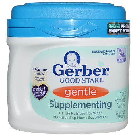 Gerber Good Start Gentle Infant Formula With Iron Birth 222 Oz