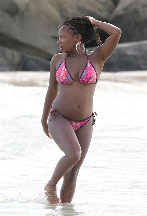 Naturi Naughton In Bikini At A Beach In Barbados 07292016 Hawtcelebs