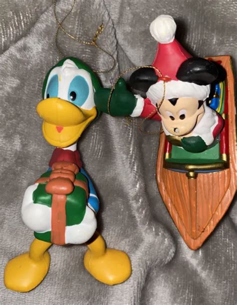 Vintage Plastic Donald Duck And Mickey Mouse The Walt Disney Company