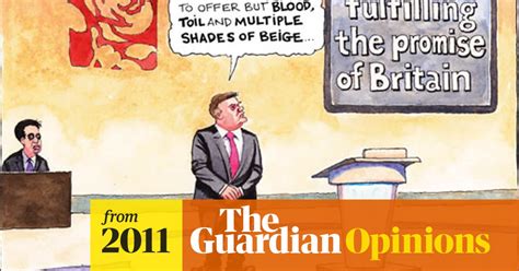 Steve Bell On Ed Balls At The Labour Party Conference Cartoon