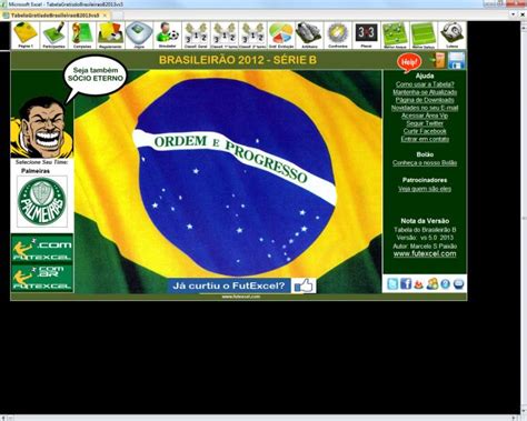 Tabela do brasileirao serie d 2019 confederacao brasileira de futebol. Tabela do Brasileirão 2013 (Série B) - Download