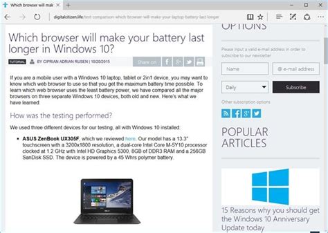 All Microsoft Edge Features