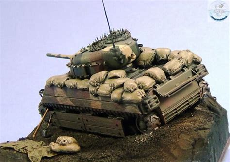 Stuck Usmc Sherman M4a3 In Iwo Jima