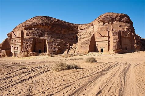 Al Hijr Madain Saleh Historical Places Of Saudi Arabia Worldatlas