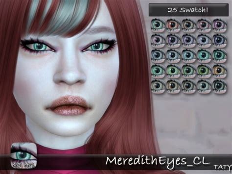 Meredith Eyes Cl By Tatygagg At Tsr Sims 4 Updates