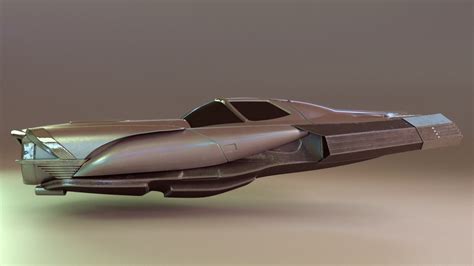 Artstation Concept Art Hover Car