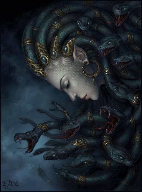 Medusa By Candra Medusa Art Medusa Artwork Medusa Gorgon