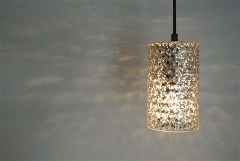 Textured Mercury Glass Hanging Pendant Light By Pepeandcarols