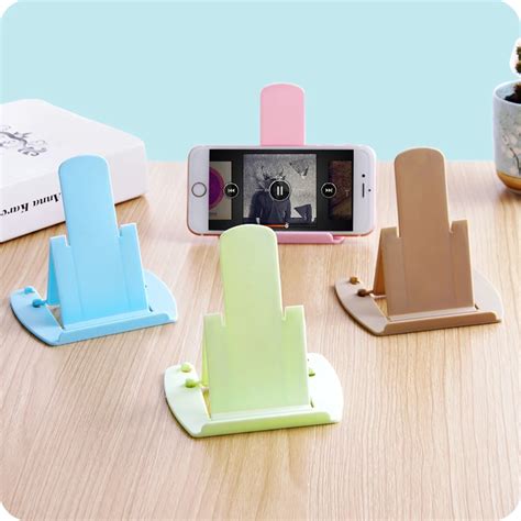 Portable Mini Mobile Phone Holder Foldable Desk Stand Holder2 Degree