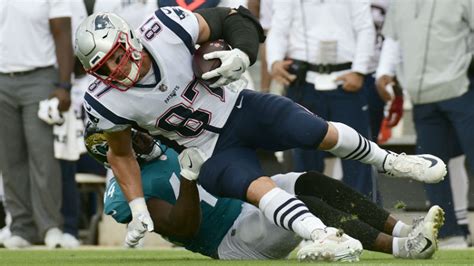 Patriots Injury Report Rob Gronkowski Ankle Limited In Practice