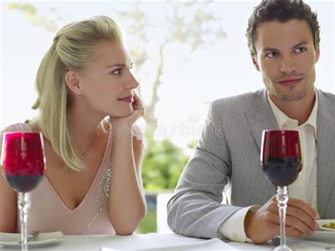 Woman Admiring Man Dinner Table Stock Photos Free And Royalty Free