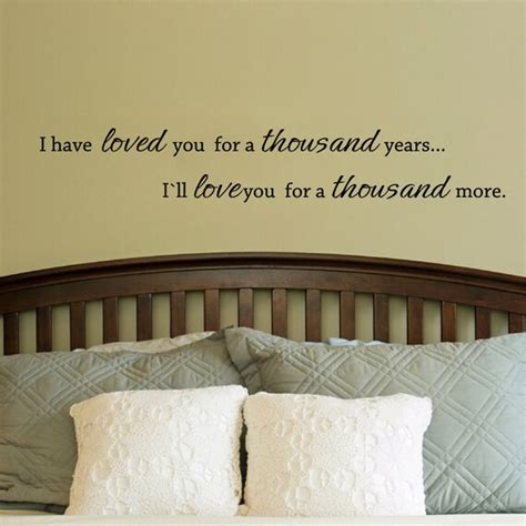 I Have Loved You A Thousand Years Ill Love By Geckoodecoration