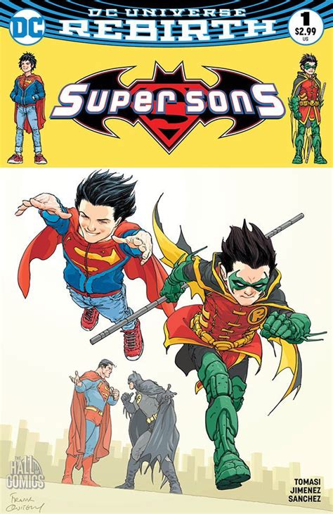 Super Sons 1 By Frank Quitely Homage Cover Presale Comic Book