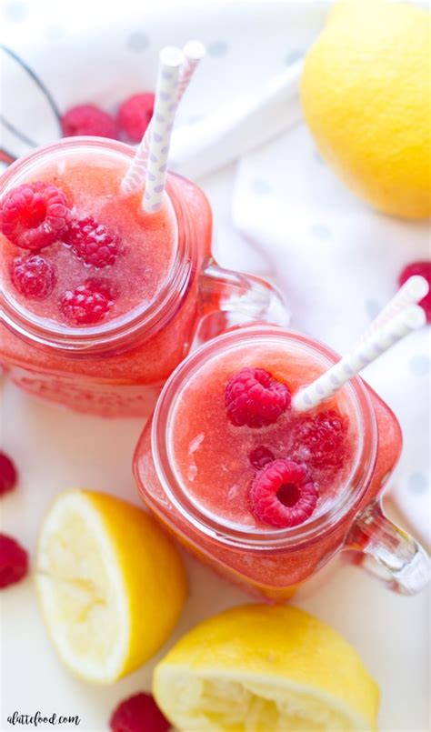 Peach Raspberry Lemonade A Latte Food
