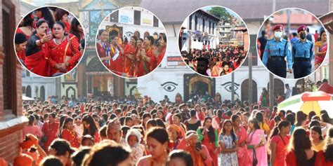 Teej Festival Being Observed Across The Country With Fervour With Photos Nepal Press