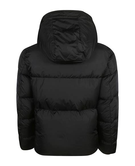 Moncler Side Zipped Logo Hood Print Padded Jacket Italist Always