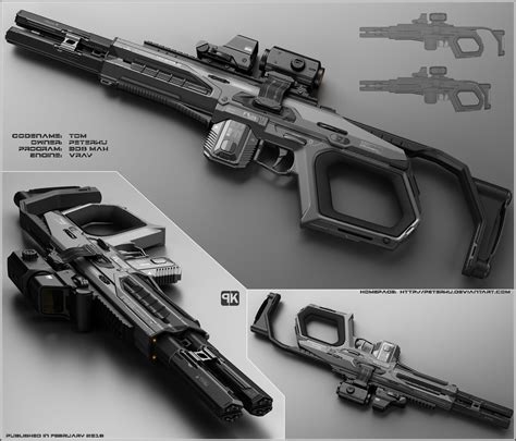 Tom Concept Of Futuristic Shotgun By Peterku On Deviantart