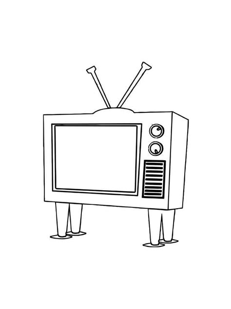 Cartoon Tv Coloring Pages