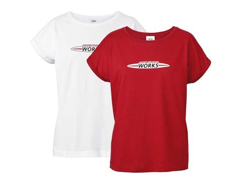 Mini Jcw Logo T Shirt Womens Sizes