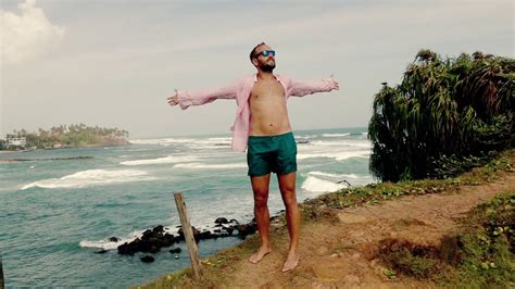 Young Man Enjoying Summer On Exotic Beach Stock Footage Sbv 327552035 Storyblocks