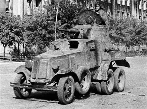 Ba 10m Soviet Medium Armored Car Stalingrad 1942 装甲車 軍