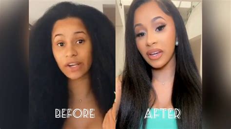 cardi b shares her avocado hair mask recipe video tutorial see the bef in 2020 avocado