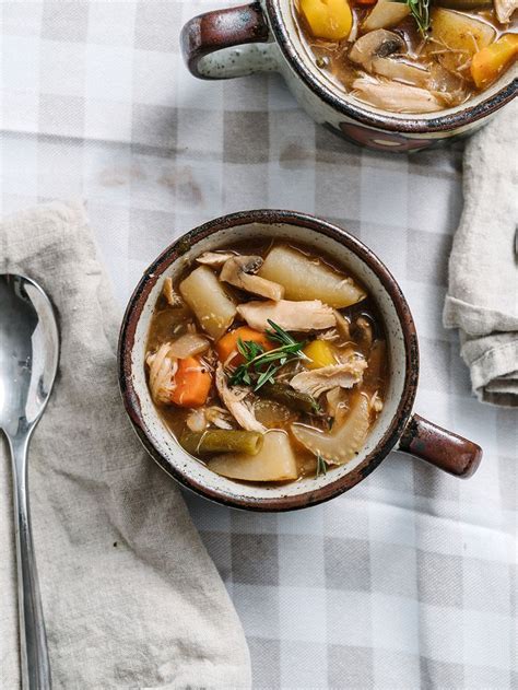 Thanksgiving Leftovers Turkey Stew Recipe The Effortless Chic