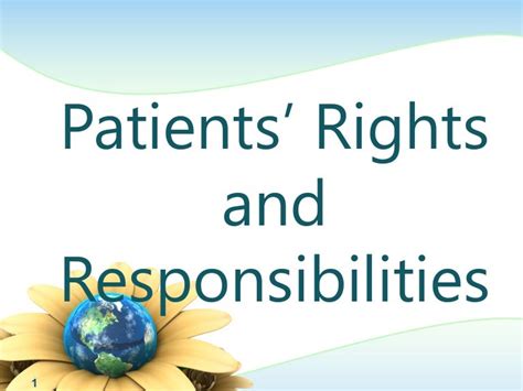 Patients Rights Andresponsibilities