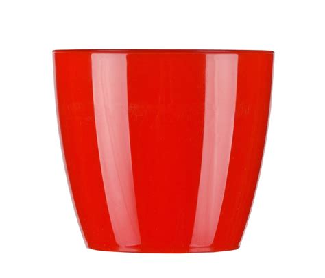 obal plastový aga pr 16 cm červený keramika umĚlÉ kvĚtiny dekorace