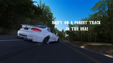 Assetto Corsa Drift In The Forest In The Usa Bmw M Liberty Walk