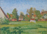 Otto Modersohn "Frühling in Fischerhude" 1925