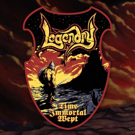 Time Immortal Wept Shield Woven Patch Red Yellow Or Purple Border