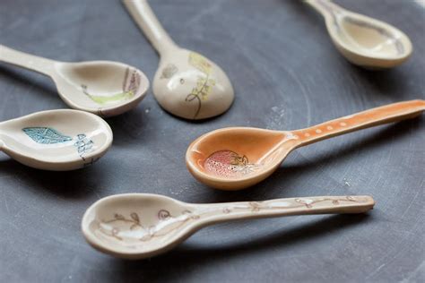 Jeanette Zeis Ceramics Handmade Ceramic Spoons A Little Tutorial